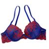 Sutien Push-Up cu Balene, Stil Francez, din Dantelă, pentru Femei