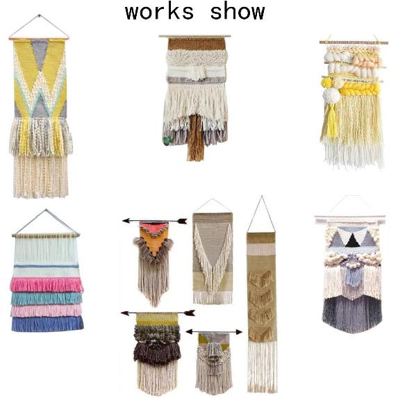 MIKIMIQI Wooden Multi-Craft Weaving Loom Large Frame 9.85 X 15.75 X 1.3inches To Handcraft for Kids