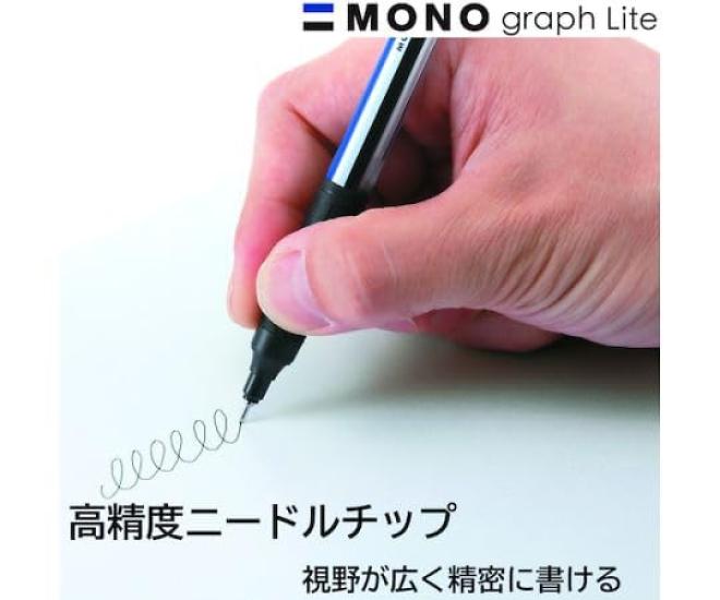 Tombow Ballpoint Monograph Oil-Based Pen, Light, 0.38, FCE-111A
