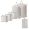 Wrinkle-free Memory Fabric Travel Storage Set: Tear-resistant, Waterproof, Moisture-proof Suitcase Organizers