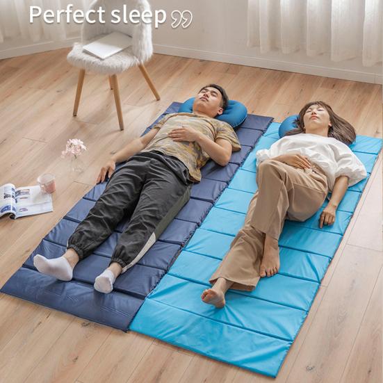 Nap Mat Moisture-proof Foldable Anti Slip Extra Thickness Folding Sleep Mat for Family