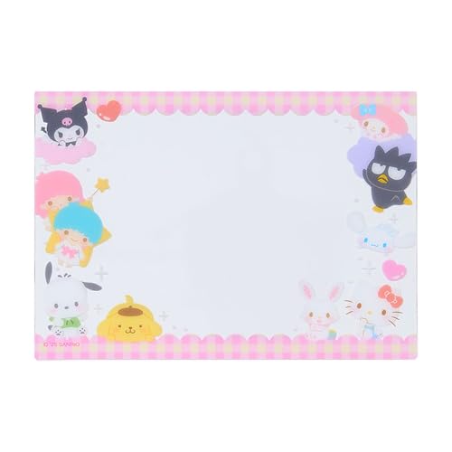 Sanrio (SANRIO) L-Size Photo Pocket Album (Enjoy Idol) Sanrio Characters PVC, Approx. 18cm W x 3.3cm D x 22cm H, 6-Hole Type, 12 Sheets (48 Pockets),