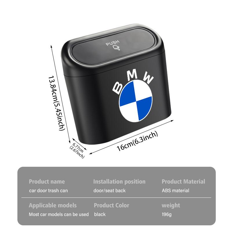 Universal Car Trash Can Storage Multifunctional Garbage Case For BMW M 1 3 4 5 6 7 Series M3 M6 F01 F02E34 E36 E70 F10 X6 X1 qa5