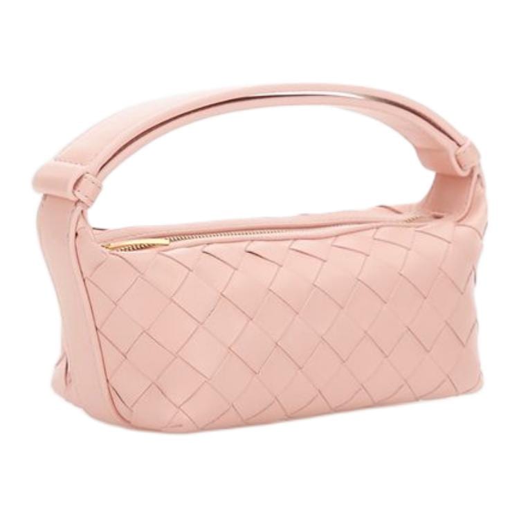 Bottega Veneta Leather Handbag Women's Pink 827396V3IV06850