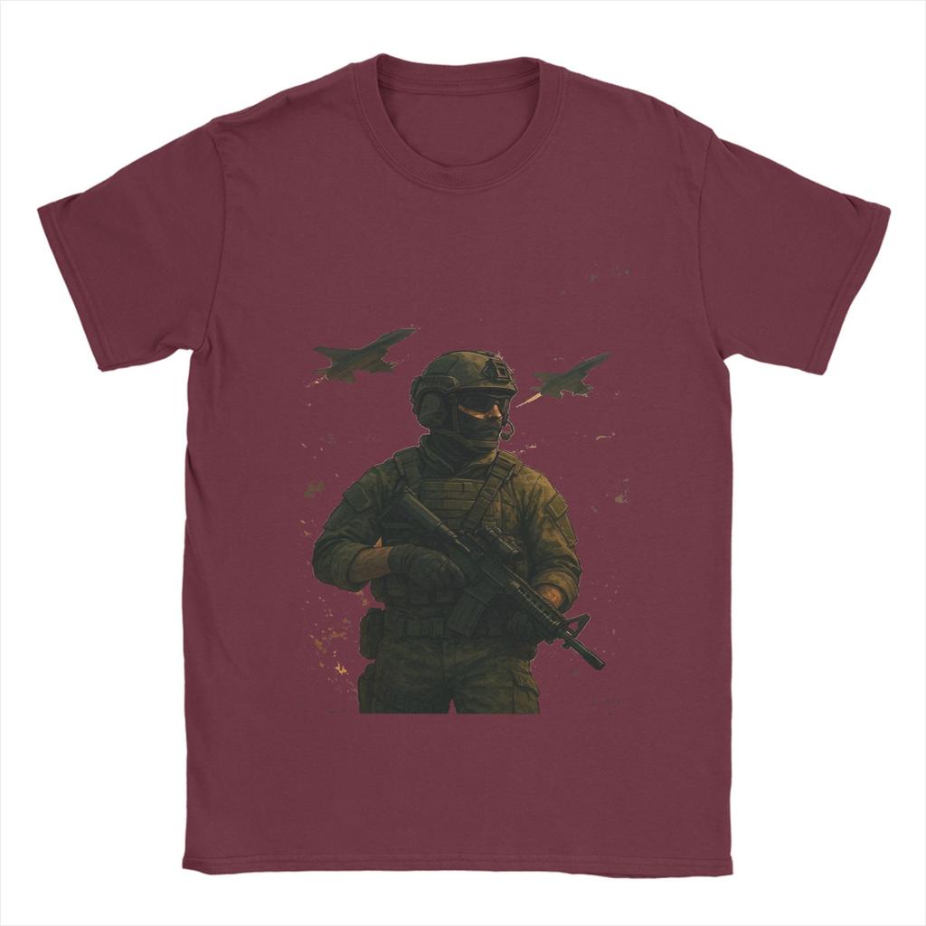 All Seasons Battlefield 6 Funny Games BF6 T Shirt For Unisex 100% Cotton T-shirts Short Sleeve Tops