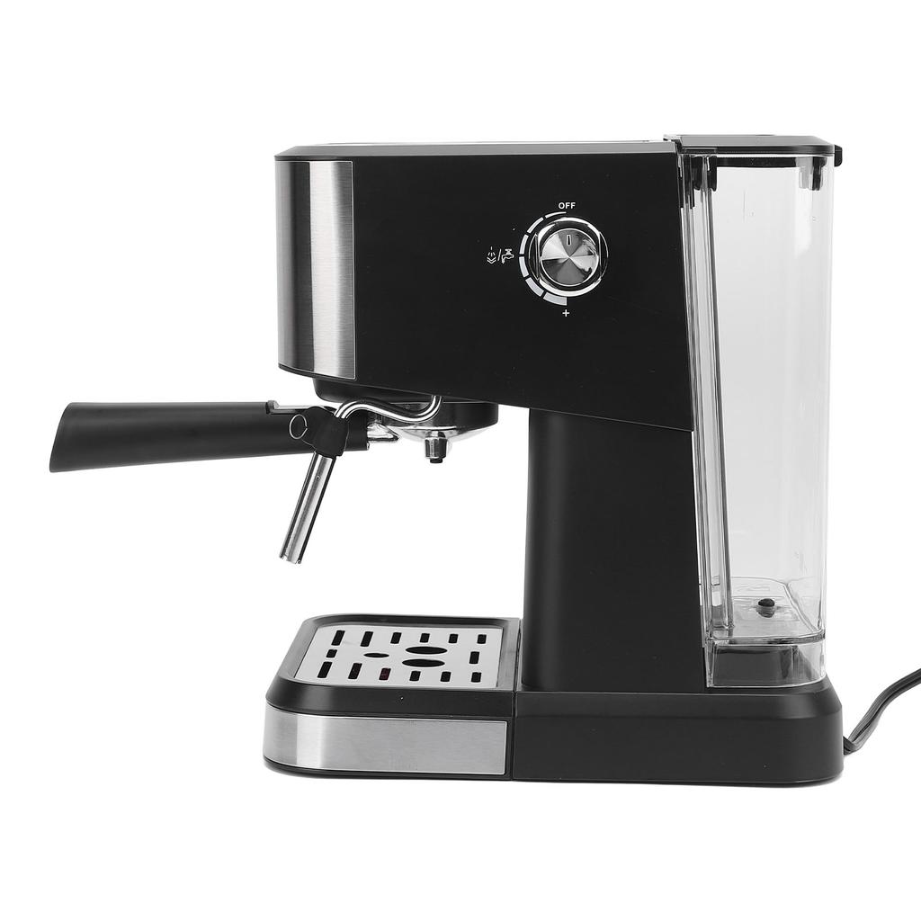 Semi Automatic Compact Coffee Machine 20 Bar Coffer Maker with Milk Frother Steam Wand 1.5L Water Tank Quick Preheat