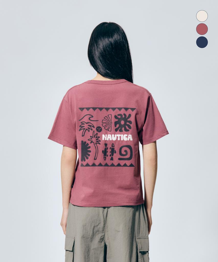 NAUTICA Ocean Tribal T-Shirt (3 Colors) Nts5556