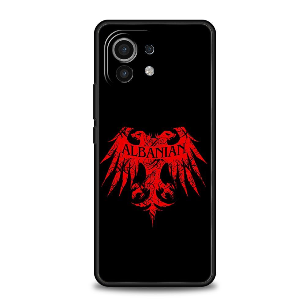 

Phone Case For Xiaomi Mi 15 14 14T 13T 12T Pro 12 13 11 Lite 5G 11T X6 X5 Pro Soft TPU Cover Albania Albanians Flag Xiaomi Mi 11