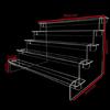 Elegant Acrylic Display Shelf For Showcasing Desserts Cupcakes Jewelry Crafts