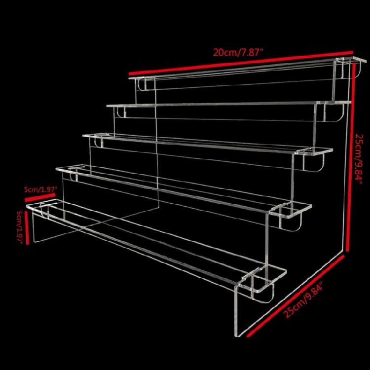 Elegant Acrylic Display Shelf For Showcasing Desserts Cupcakes Jewelry Crafts