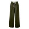 Pantaloni Palazzo Estivi Boho da Donna a Vita Alta a Gamba Larga con Stampa Pantaloni Casual con Tasche