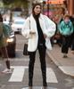 Winter Arrival: Elegant White Faux Fur Coat for Women