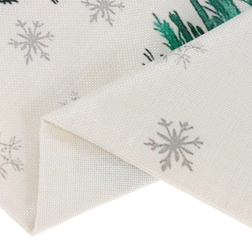 1/2pcs Terylene Decorative Throw Pillow Cover 12*20 Inch Christmas Decorated Pillowcase  Office