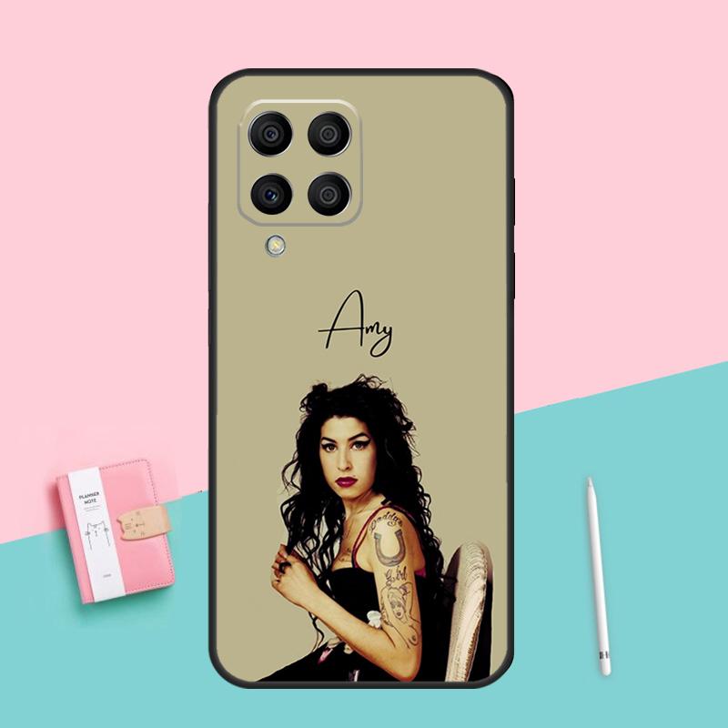 Amy Winehouse For Samsung Galaxy M52 M32 M06 M16 M13 M14 M33 M12 M31 M55 M15 M11 M21 M35 M53 M34 M54 Case