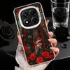 Catrina Beautiful Rose Girl Skull Shockproof Phone Case for Xiaomi Redmi Note 15 14 13 12 Pro Plus 11 11S 11T 5G Cover Anti Fall