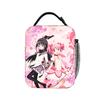 Anime Puella Magi Madoka Magica Insulated Lunch Bag Thermal Bag Reusable,Meal Container Comic Large Tote Lunch Box Food Handbags