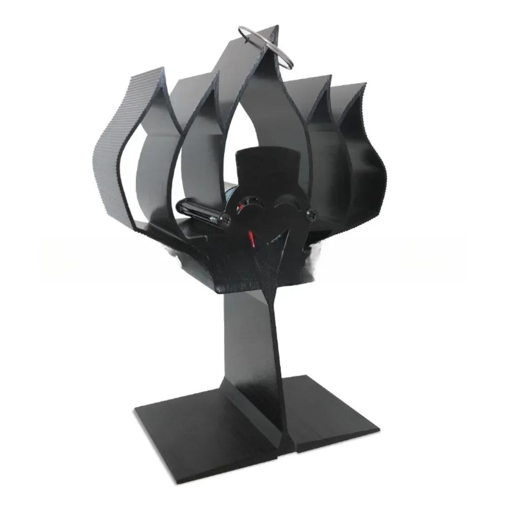 1 PZ Ventola per Caminetto 135*100*205mm Ventola Sostenibile per Caminetto a Legna: Potenza Termica Silenziosa e Senza Batteria! Parti per caminetti