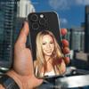 M-Mariah C-Carey Singer  Phone Case For iPhone 17,16,15,14,13,12,11 Pro,Max,Plus,X,XS,XR,SE4,E Mini Transparent Soft Cover