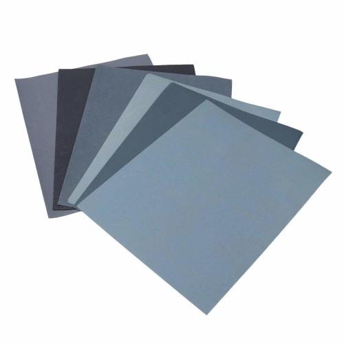 Sandpaper Set, Abrasive Paper, Waterproof Paper, Carpentry Tools, Supplies, 6 Pieces (1500, 2000, 2500, 3000, 5000, 8000, 1 Piece Each)