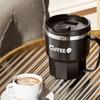 Double Wall Insulated Stainless Steel Coffee Cup Keep Beverages Warm Ideal for Students Office and Outdoor Use