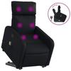 VidaXL Reclining Massage Armchair, Relaxation Chair with Adjustable Backrest and Footrest, Living Room Seat 3206756