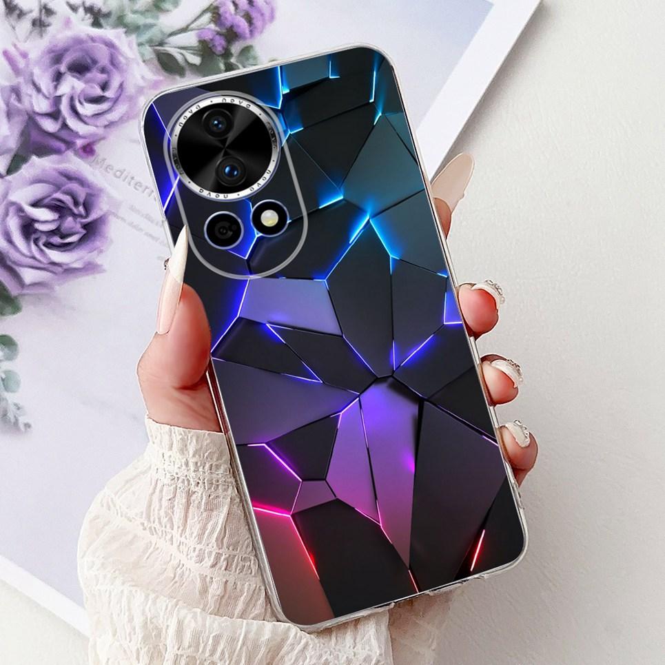 Casing For Huawei Nova 13 12 Phone Case Nova 12i 13i Coque Flower Butterfly Dragon Animals Clear Soft Back Cover Nova13i Shell
