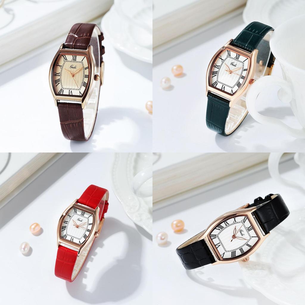 Gedi Vintage Style Ladies Watch With Quartz Movement And Waterproof Function For Elegant Women
