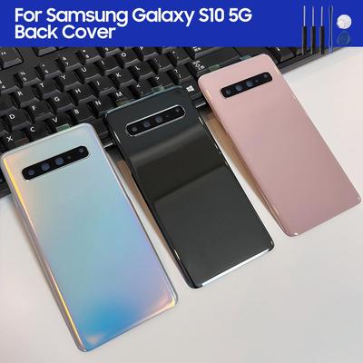 Back Cover Cases Battery Cover Housing For Samsung Galaxy S10 5G Version Back Rear Glass Case