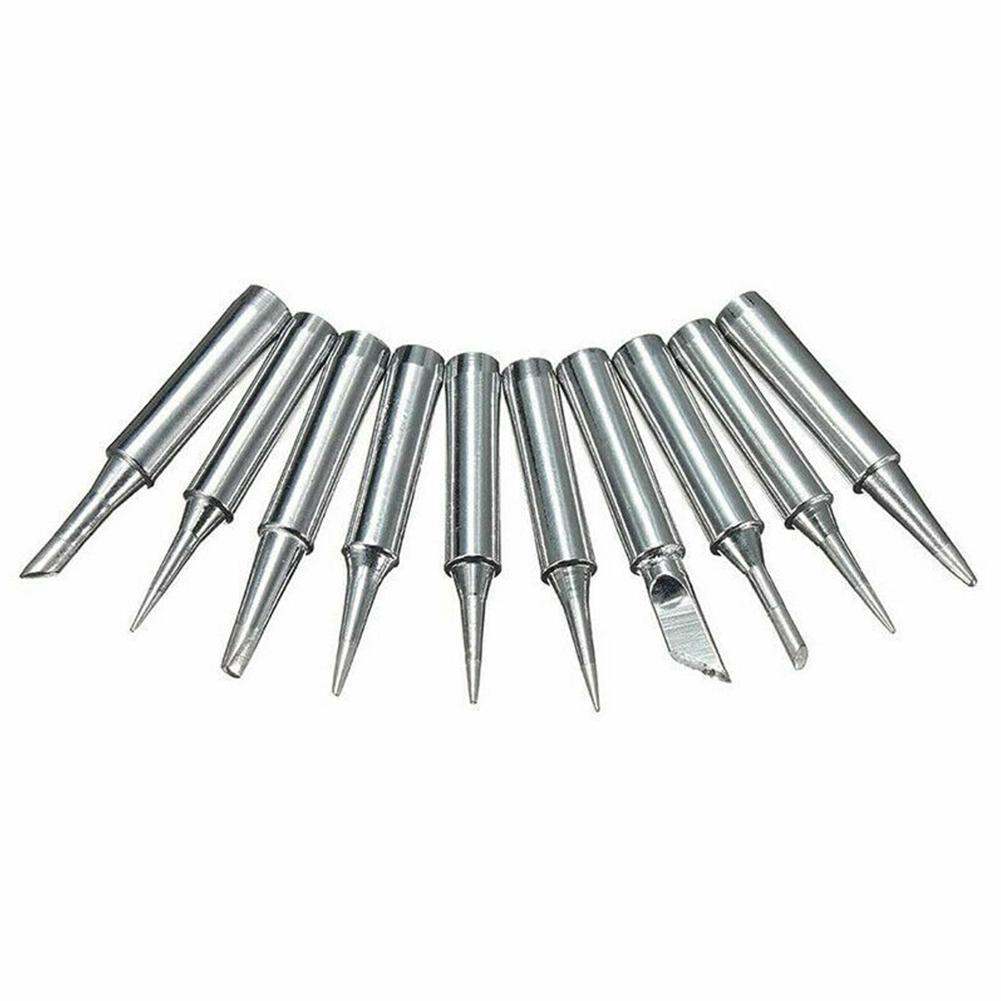 

High Quality Practical Useful Brand New Soldering Iron Tip 900M-T 10pcs 852D 900M-T Series For Atten For Quick China Mainland
