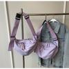 Casual Nylon Dumpling Bag Street Popular Shoulder Messenger Bag Women's New Versatile Korean Version Underarm Bag Student Bag
