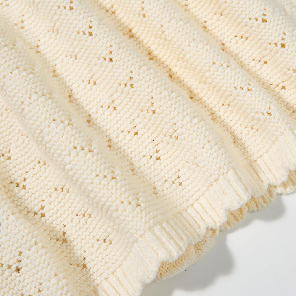 Miipat Baby Long Baby Solid Openwork Sizes Cardigan, Knit, Sleeve, 100% Cotton, Sweater, Outerwear, Soft, Color, Knit, Cute, Fall, Winter, Spring,