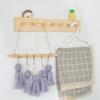 Nordic Solid Hook Door Hanger Wall Hanging Rack Decorative Coat for Key Storage Hooks Beech Rack furnish