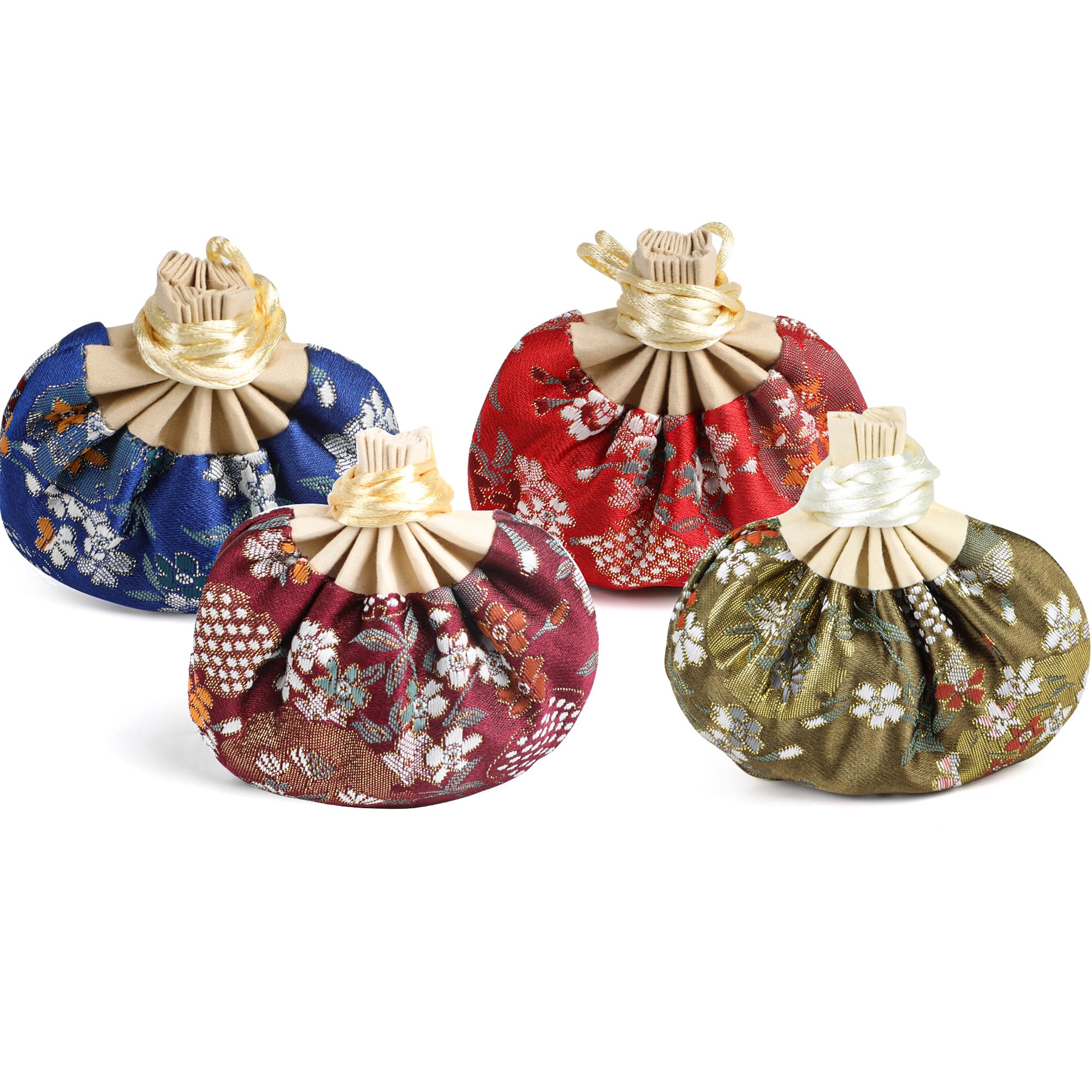 

DERAYEE Drawstring Gift Japanese Foil Cute Potpourri Birthday Gift Small Storage Gift Cotton Storage Mini Pouch Chinese Deep Bag, Bag, Pattern,