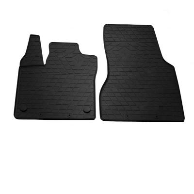 Rubber Mats (2 Pcs, Premium) for Smart 2014-