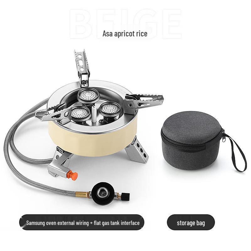 NuFeng 6800W Triple-Burner Camping Gas Stove