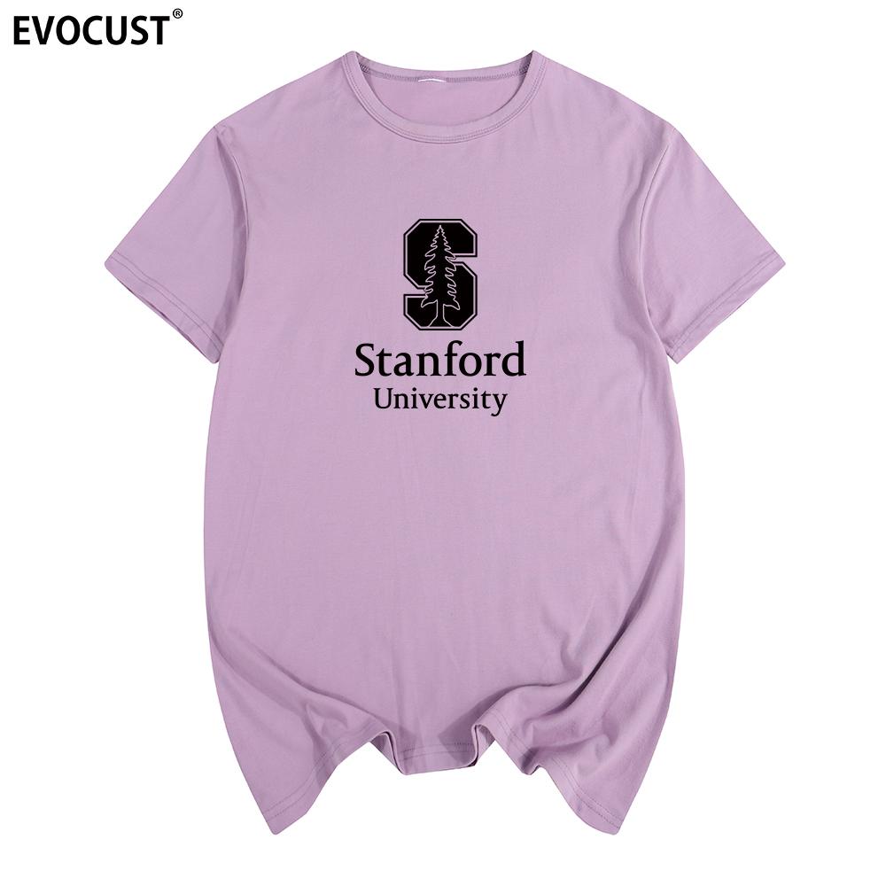 STANFORD UNIVERSITY T-Shirt Baumwolle Herren T-Shirt Neu TEE T-SHIRT Damen