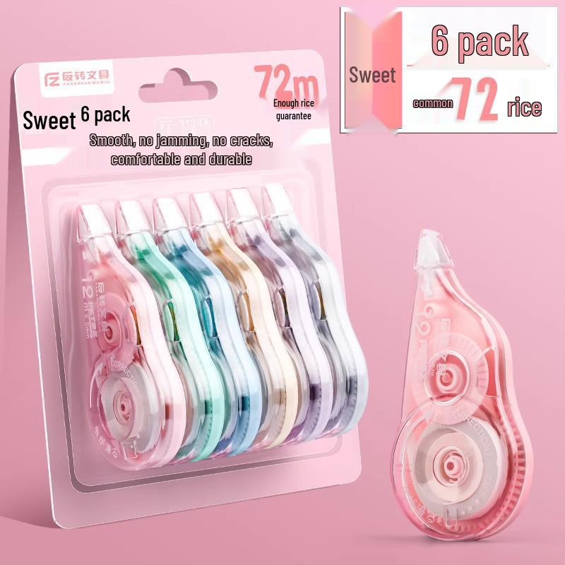 

Набір коригувальної стрічки великої місткості - Гладка, Мила, Ідеальна для учнів початкової та середньої школи