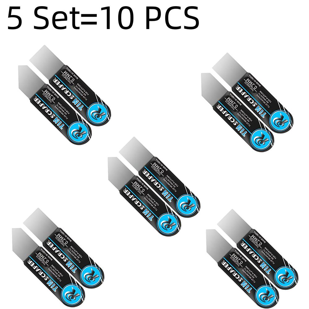 2/4Pcs 0.20mm Thin Springy Stainless Steel Spudger Opening Repair Tool for IPhone IPad Samsung Android Phone Laptop Disassembly