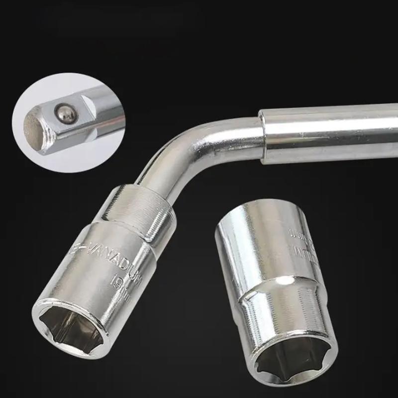 Extendable Car Tire Wrench, Tire Removal And Changing Tool, Labor-saving Extended Socket Wrench, Auto Repair Tire Removal Tool
