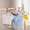 4 Pieces Plastic 3-in-1 Clothes Drying Rack Anti-slip Windproof Shoe Drying Rack Save Space Hanging Collapsible Clothes Hanger