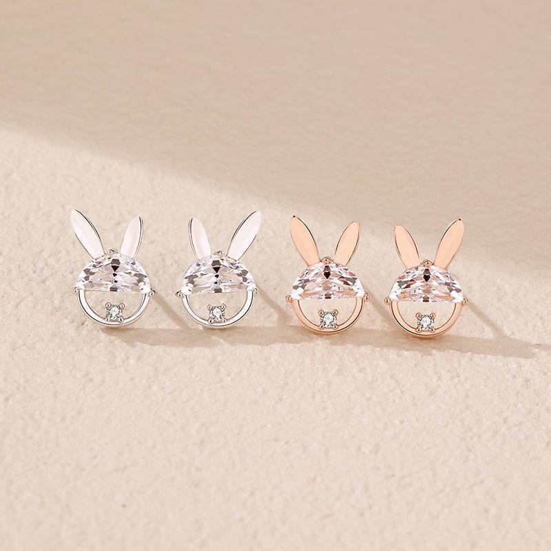 Tancise 925 Sterling Silver Zirkónové náušnice napichovacie náušnice pre ženy ako darčeky na svadobnú hostinu