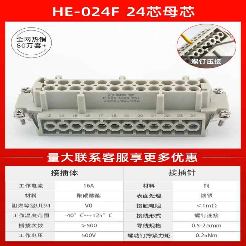 

RSRDDY Heavy-Duty Industrial Waterproof Aviation Connector