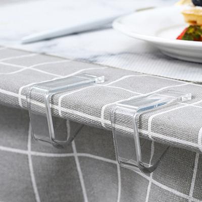 24 stk. dukklips gjennomsiktige elastiske tykke sklisikre vindtette juledukker til bryllupsfest