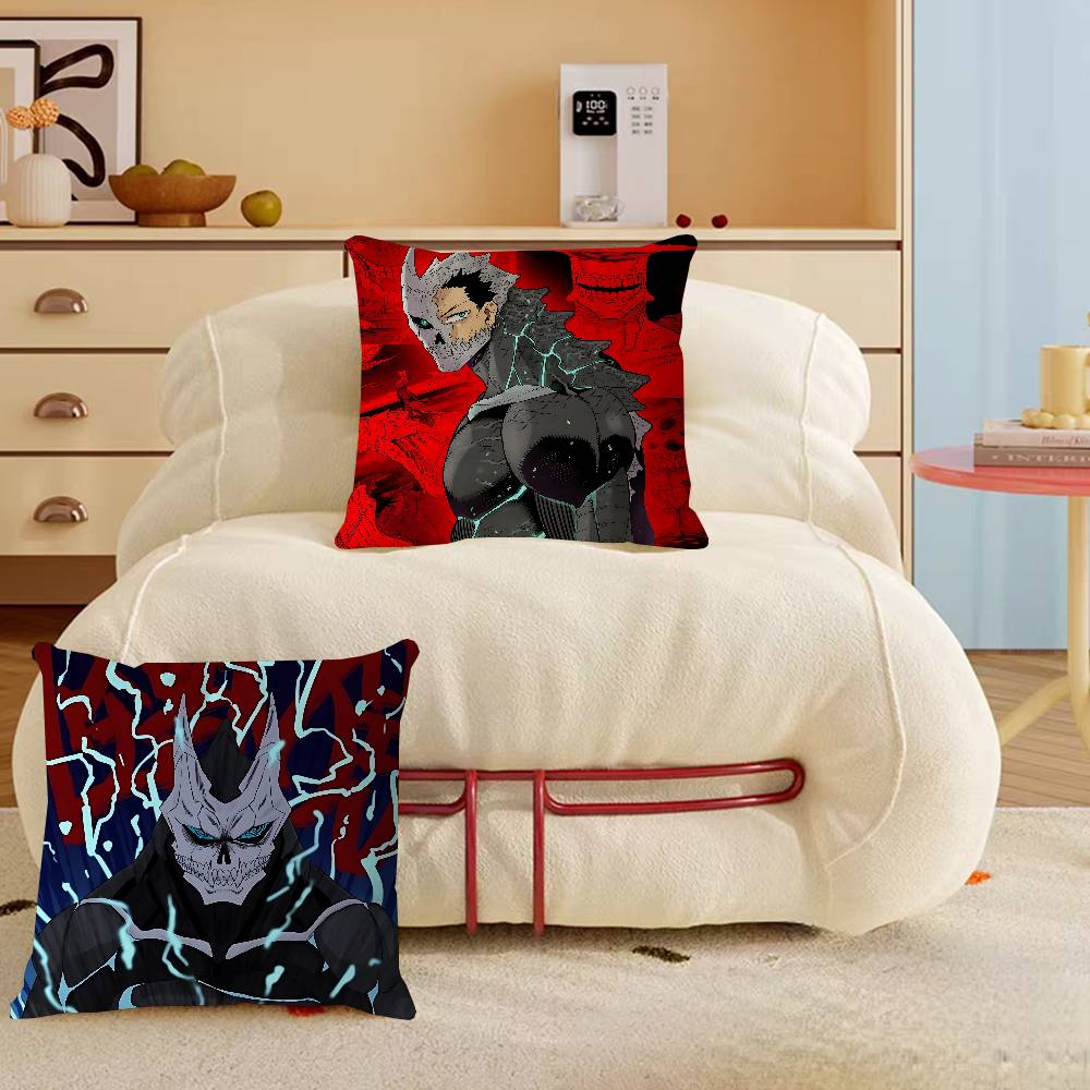 K Kaiju No. 8 Anime Personalized Picture Text Home Decorative Pillows Household Gifts 45x45cm