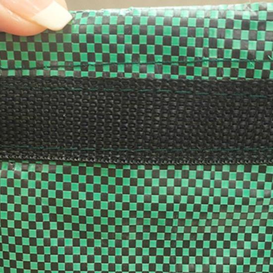 Leaf Collection Bag with Reinforced Carry Handle Large Capacity Garden Leaf Bag Portable Easy Assembly Dustpan Leaves Debris