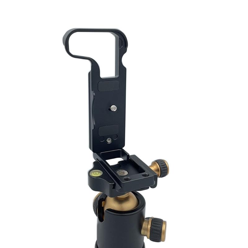 Camera Vertical Clapper L-shaped Bracket Aluminum Alloy Quick Release Plate for R10 DSLR Camera Stabilizer