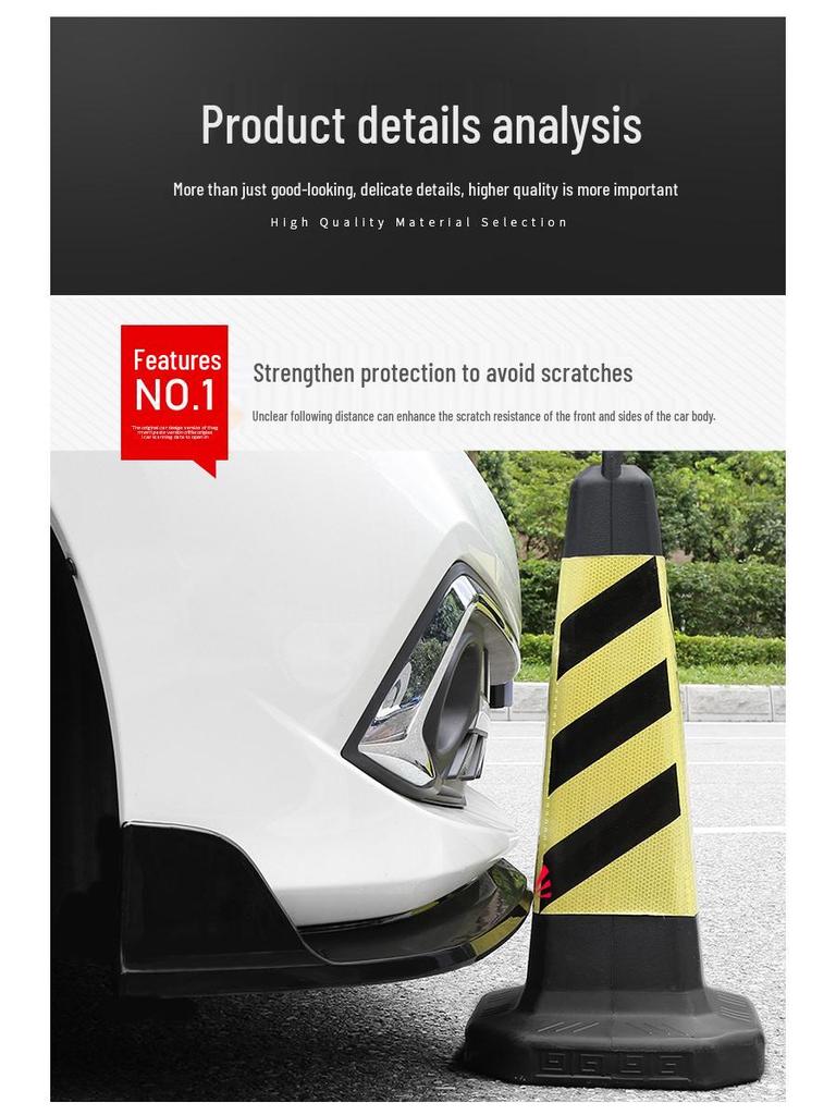 Universal Carbon Fiber Pattern Front Lip Kit for Cars - Three-Piece Accessory Set