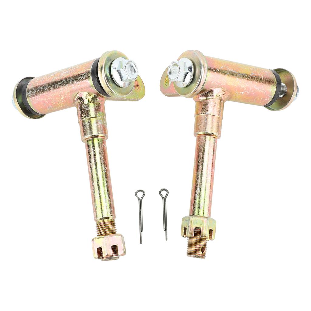 1 Pair Front Steering Strut Knuckle Spindle Metal Spindles Accessory Fit for 100CC To 250CC ATV Go Kart Quad Bike
