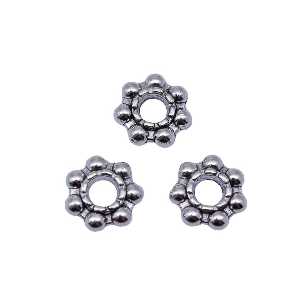 Large Hole Dot Spacer Beads Multi Color Charms For Bohemian Jewelry Findings