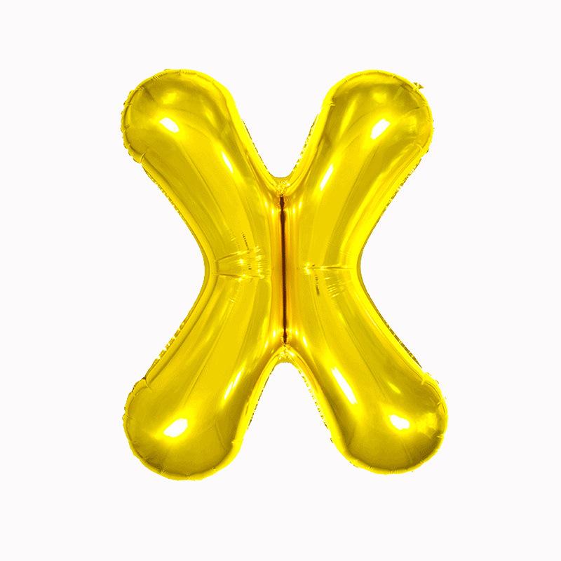 Aluminum Foil Balloon, English Letters, Birthday Party Wedding Decoration, 16" 32" 40"